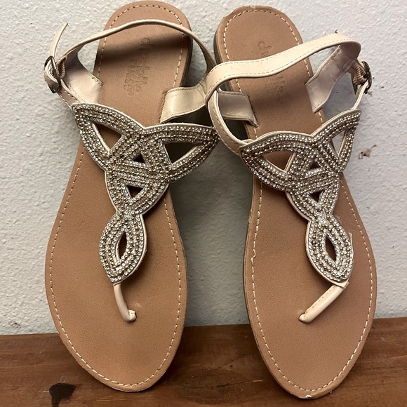 Charlotte Russe beaded sandals - Picture 1 of 3